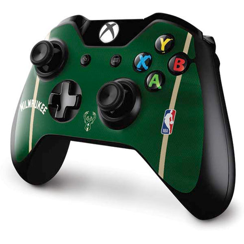 NBA Milwaukee Bucks Jersey Xbox One Controller Skin