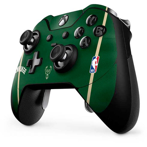NBA Milwaukee Bucks Jersey Xbox One Elite Controller Skin