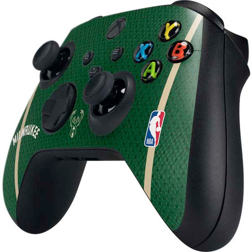 NBA Milwaukee Bucks Jersey Xbox Series X Controller Skin