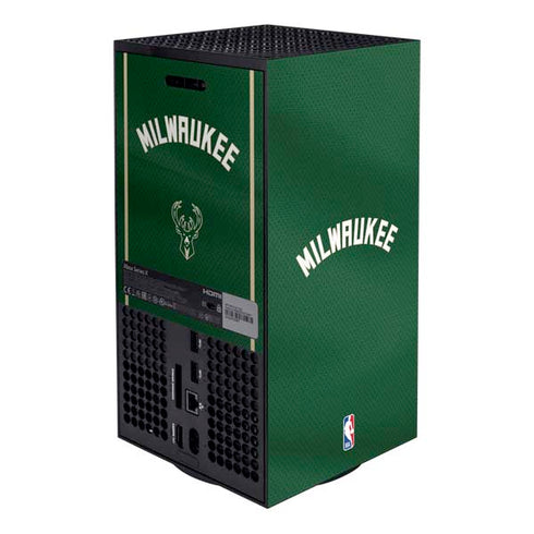 NBA Milwaukee Bucks Jersey XBox Series X Digital Edition Bundle Skin
