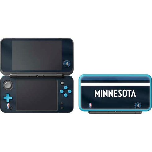 NBA Minnesota Timberwolves Jersey Nintendo 2DS XL (2017) Skin