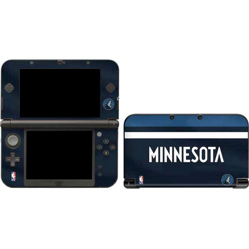 NBA Minnesota Timberwolves Jersey 3DS XL 2015 Skin