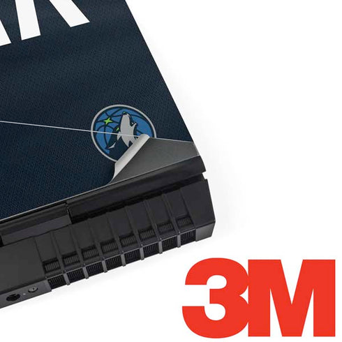 NBA Minnesota Timberwolves Jersey Dell Alienware Skin
