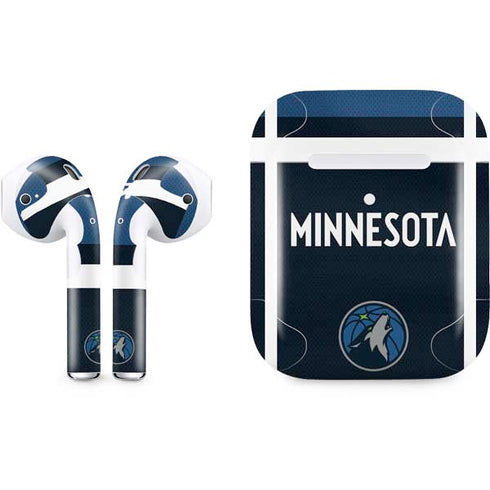 NBA Minnesota Timberwolves Jersey Apple AirPods 2 Skin