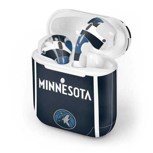 NBA Minnesota Timberwolves Jersey Apple AirPods 2 Skin