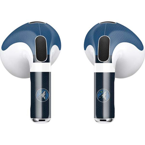 NBA Minnesota Timberwolves Jersey Apple AirPods (3rd Gen 2021) Skin