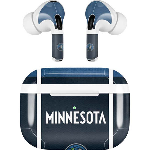 NBA Minnesota Timberwolves Jersey Apple AirPods Pro Skin