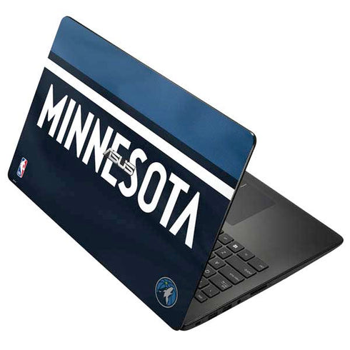 NBA Minnesota Timberwolves Jersey Asus X502CA 15.6 Skin