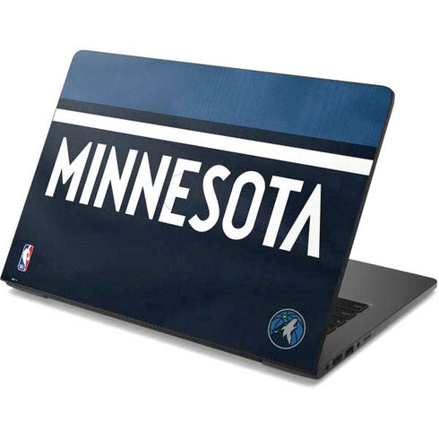 NBA Minnesota Timberwolves Jersey Dell Chromebook Skin