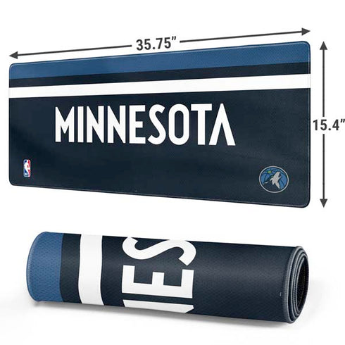 NBA Minnesota Timberwolves Jersey Gaming Mouse Pad