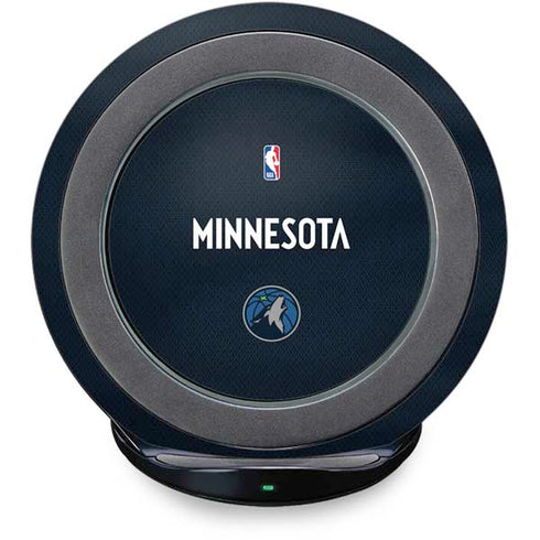 NBA Minnesota Timberwolves Jersey Fast Charge Wireless Charging Stand Skin