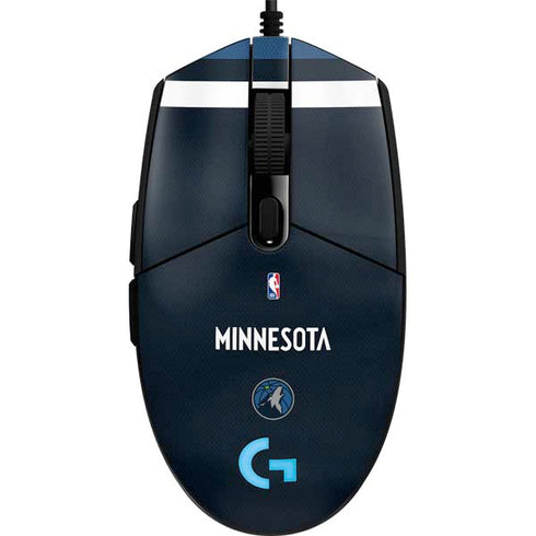 NBA Minnesota Timberwolves Jersey G203 Prodigy RGB Wired Gaming Mouse Skin