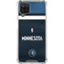 NBA Minnesota Timberwolves Jersey Galaxy A12 Clear Case