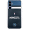 NBA Minnesota Timberwolves Jersey Galaxy A55 5G Clear Case