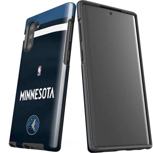 NBA Minnesota Timberwolves Jersey Galaxy Note 10 Pro Case
