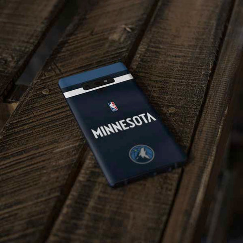 NBA Minnesota Timberwolves Jersey Galaxy Note 9 Skin