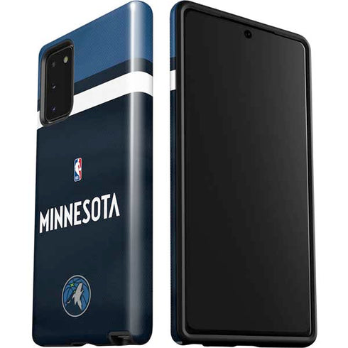 NBA Minnesota Timberwolves Jersey Galaxy Note20 5G Pro Case