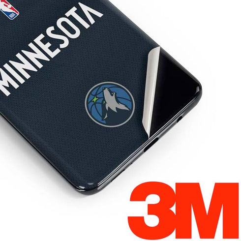 NBA Minnesota Timberwolves Jersey Galaxy S10 Skin