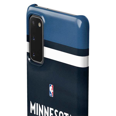 NBA Minnesota Timberwolves Jersey Galaxy S20 Lite Case