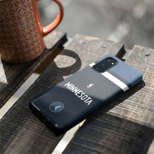 NBA Minnesota Timberwolves Jersey Galaxy S20 Pro Case