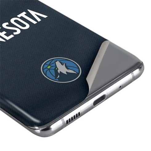 NBA Minnesota Timberwolves Jersey Galaxy S20 Skin