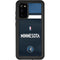 NBA Minnesota Timberwolves Jersey Galaxy S20 Waterproof Case