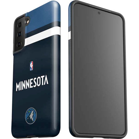 NBA Minnesota Timberwolves Jersey Galaxy S21 FE Pro Case