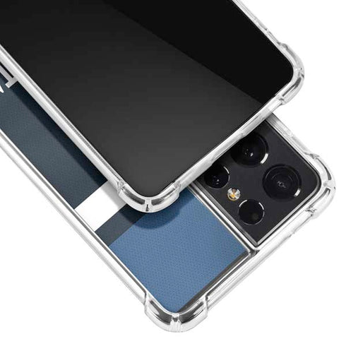 NBA Minnesota Timberwolves Jersey Galaxy S21 Ultra 5G Clear Case