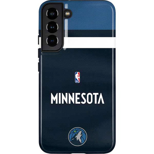 NBA Minnesota Timberwolves Jersey Galaxy S22 Plus Pro Case