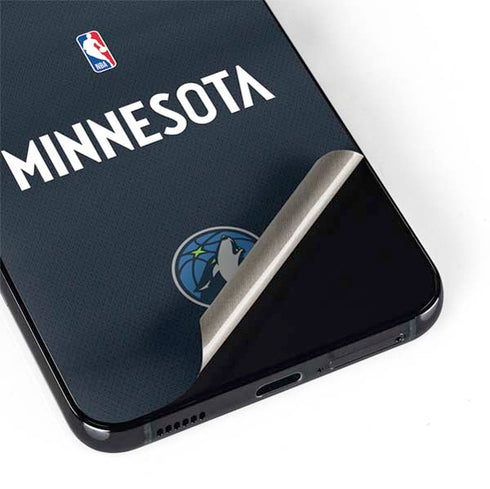 NBA Minnesota Timberwolves Jersey Galaxy S22 Skin