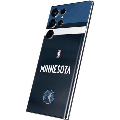 NBA Minnesota Timberwolves Jersey Galaxy S22 Ultra Skin