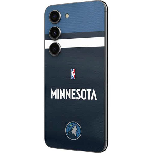 NBA Minnesota Timberwolves Jersey Galaxy S23 Skin