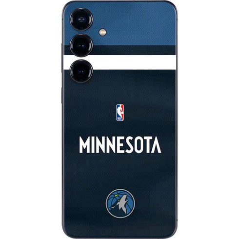 NBA Minnesota Timberwolves Jersey Galaxy S24 Skin