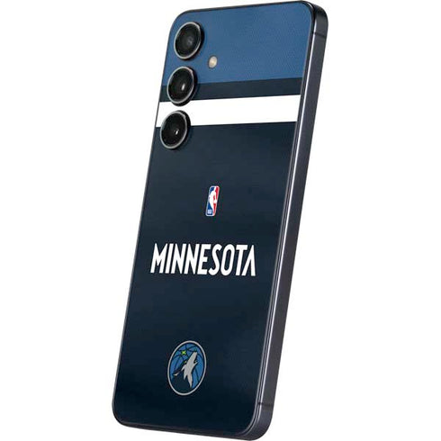 NBA Minnesota Timberwolves Jersey Galaxy S24 Skin