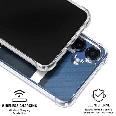 NBA Minnesota Timberwolves Jersey Galaxy S25 Plus Clear Case