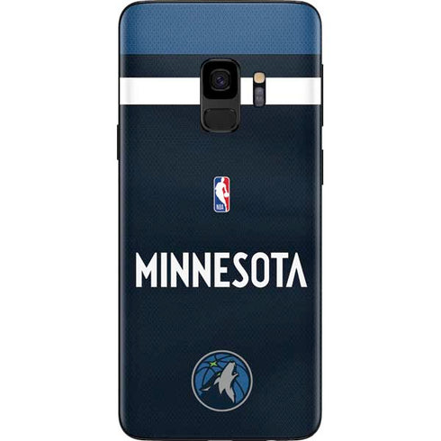NBA Minnesota Timberwolves Jersey Galaxy S9 Skin
