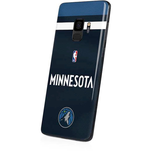 NBA Minnesota Timberwolves Jersey Galaxy S9 Skin