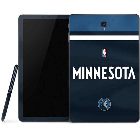 NBA Minnesota Timberwolves Jersey Samsung Galaxy Tab Skin