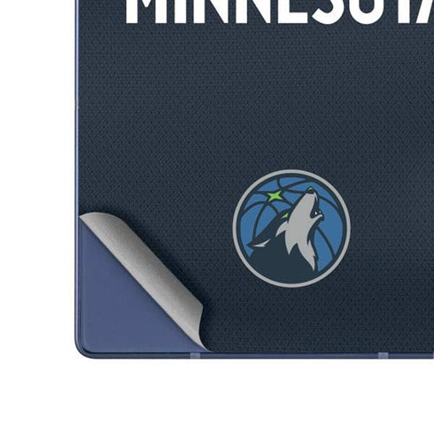 NBA Minnesota Timberwolves Jersey Galaxy Z Fold6 Skin