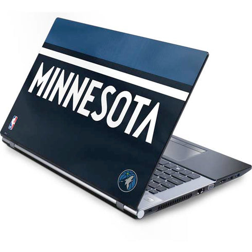 NBA Minnesota Timberwolves Jersey Generic Laptop Skin