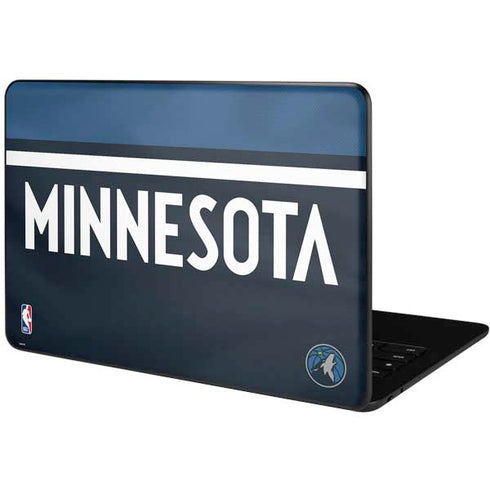 NBA Minnesota Timberwolves Jersey Google Pixelbook Go Skin