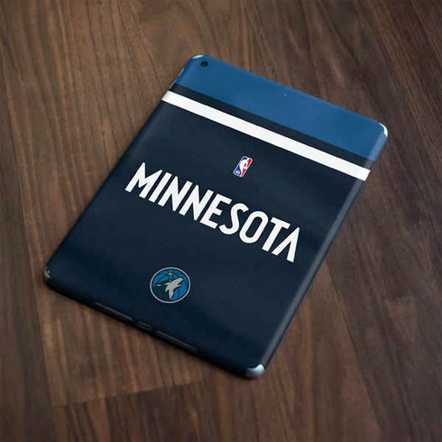 NBA Minnesota Timberwolves Jersey Apple iPad Skin