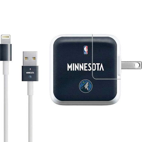 NBA Minnesota Timberwolves Jersey iPad Charger (10W USB) Skin