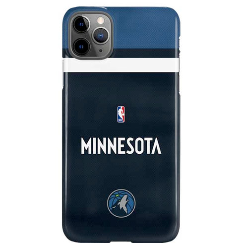 NBA Minnesota Timberwolves Jersey iPhone 11 Pro Max Lite Case