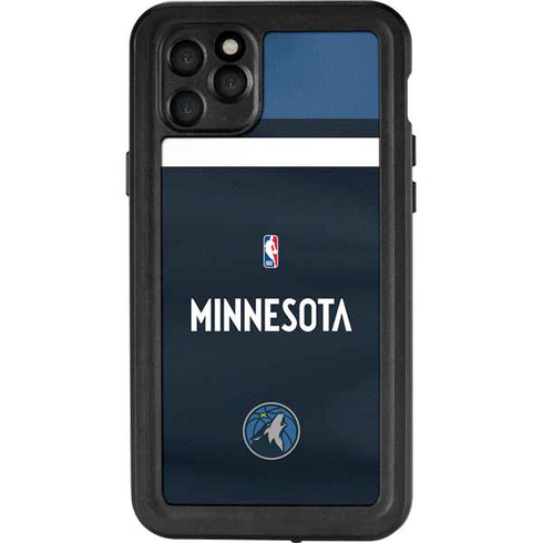 NBA Minnesota Timberwolves Jersey iPhone 11 Pro Max Waterproof Case