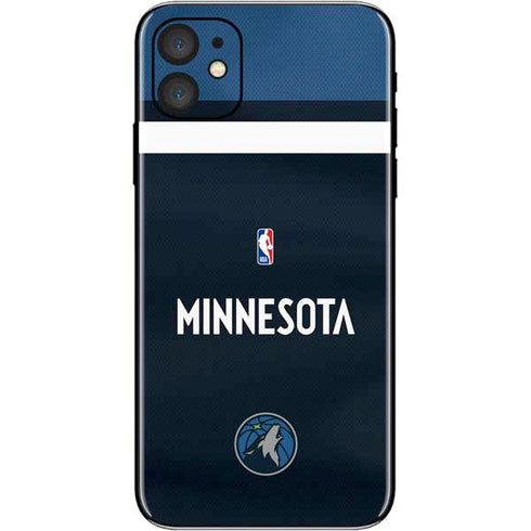 NBA Minnesota Timberwolves Jersey iPhone 11 Skin