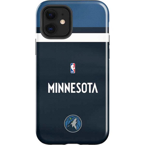 NBA Minnesota Timberwolves Jersey iPhone 12 Impact Case