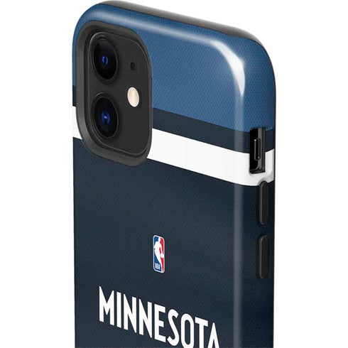 NBA Minnesota Timberwolves Jersey iPhone 12 Impact Case