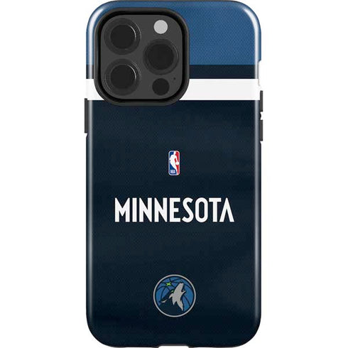 NBA Minnesota Timberwolves Jersey iPhone 13 Pro Impact Case