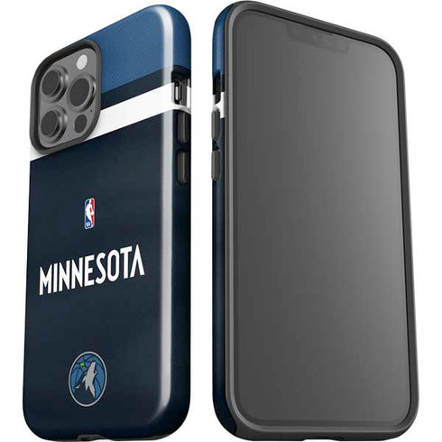 NBA Minnesota Timberwolves Jersey iPhone 13 Pro Max Impact Case